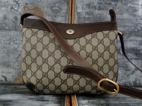 gucci bag brown body bag|Gucci brown bag vintage.